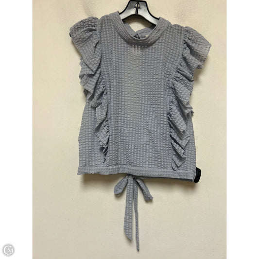 Top Sleeveless By Maeve In Blue, Size: Xl