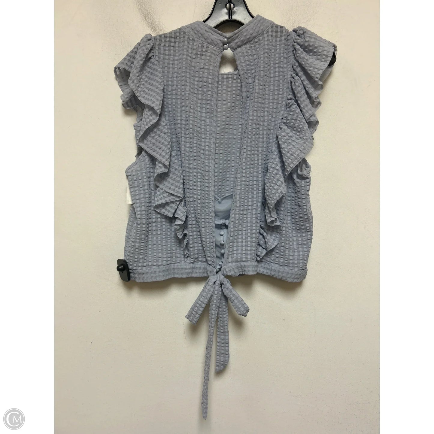 Top Sleeveless By Maeve In Blue, Size: Xl