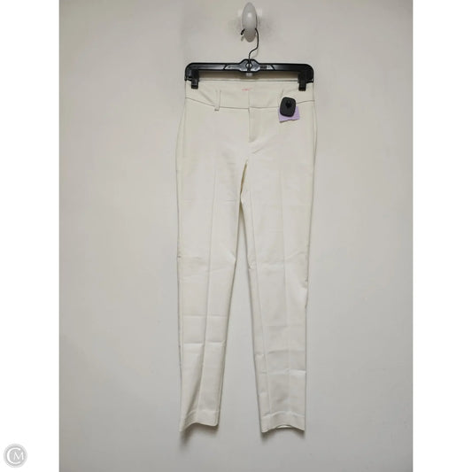 Pants Designer By Lilly Pulitzer In White, Size: 0