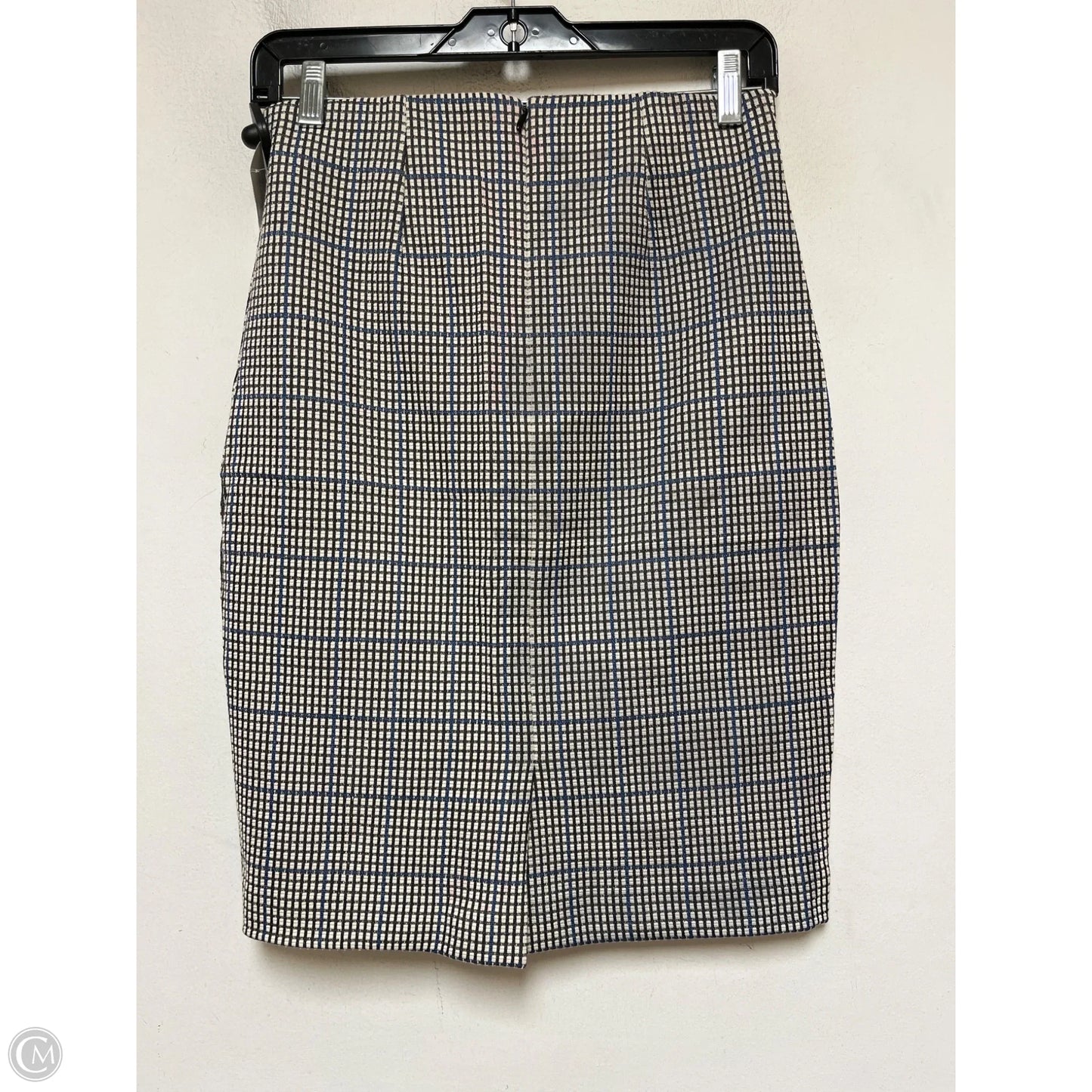 Skirt Midi By Ann Taylor In Blue & Brown, Size: 2