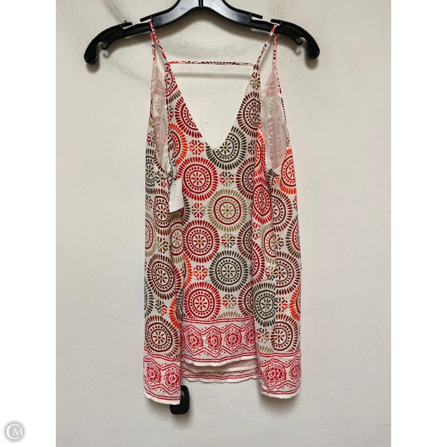 Top Sleeveless By Loft In Multi-colored, Size: Xs