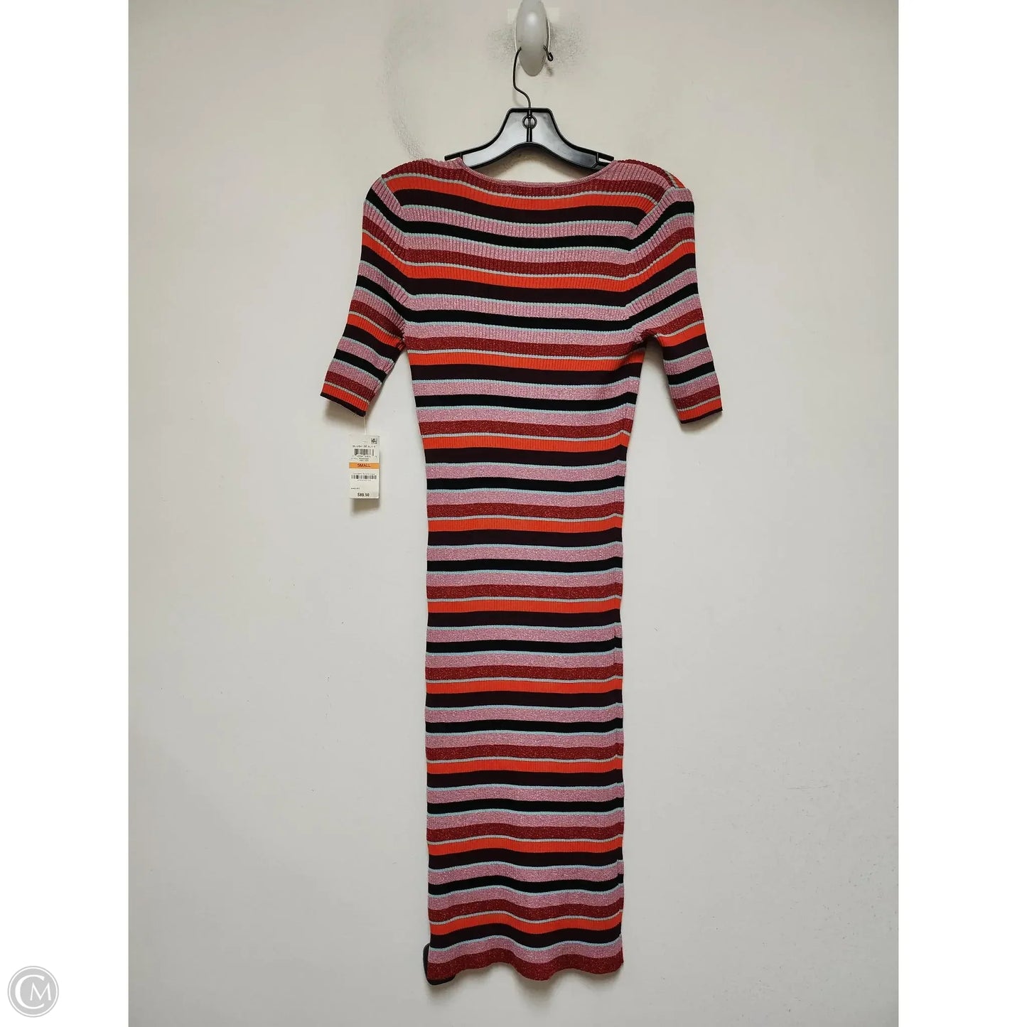 Dress Casual Midi By Bar Iii In Striped Pattern, Size: S