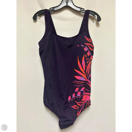 Swimsuit By Lands End In Purple, Size: Xl