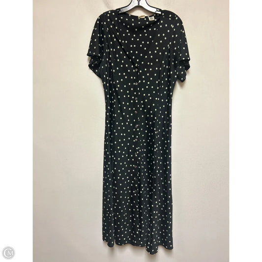 Dress Casual Maxi By Levis In Black, Size: 1x
