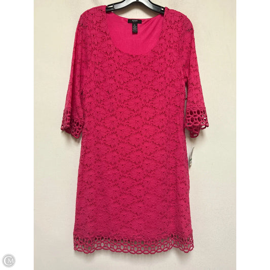 Dress Casual Short By Alfani In Pink, Size: Lp