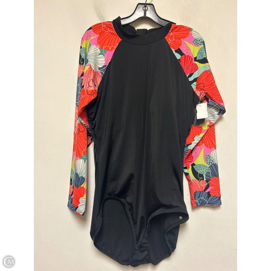 Swimsuit By Avia In Black, Size: 2x