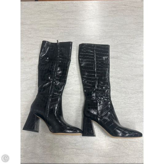 Boots Knee Heels By Sam Edelman In Black, Size: 8
