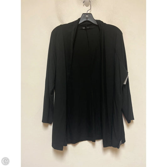 Top Long Sleeve By Eileen Fisher In Black, Size: Xl