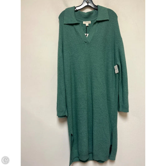 Dress Sweater By Treasure And Bond In Green, Size: L