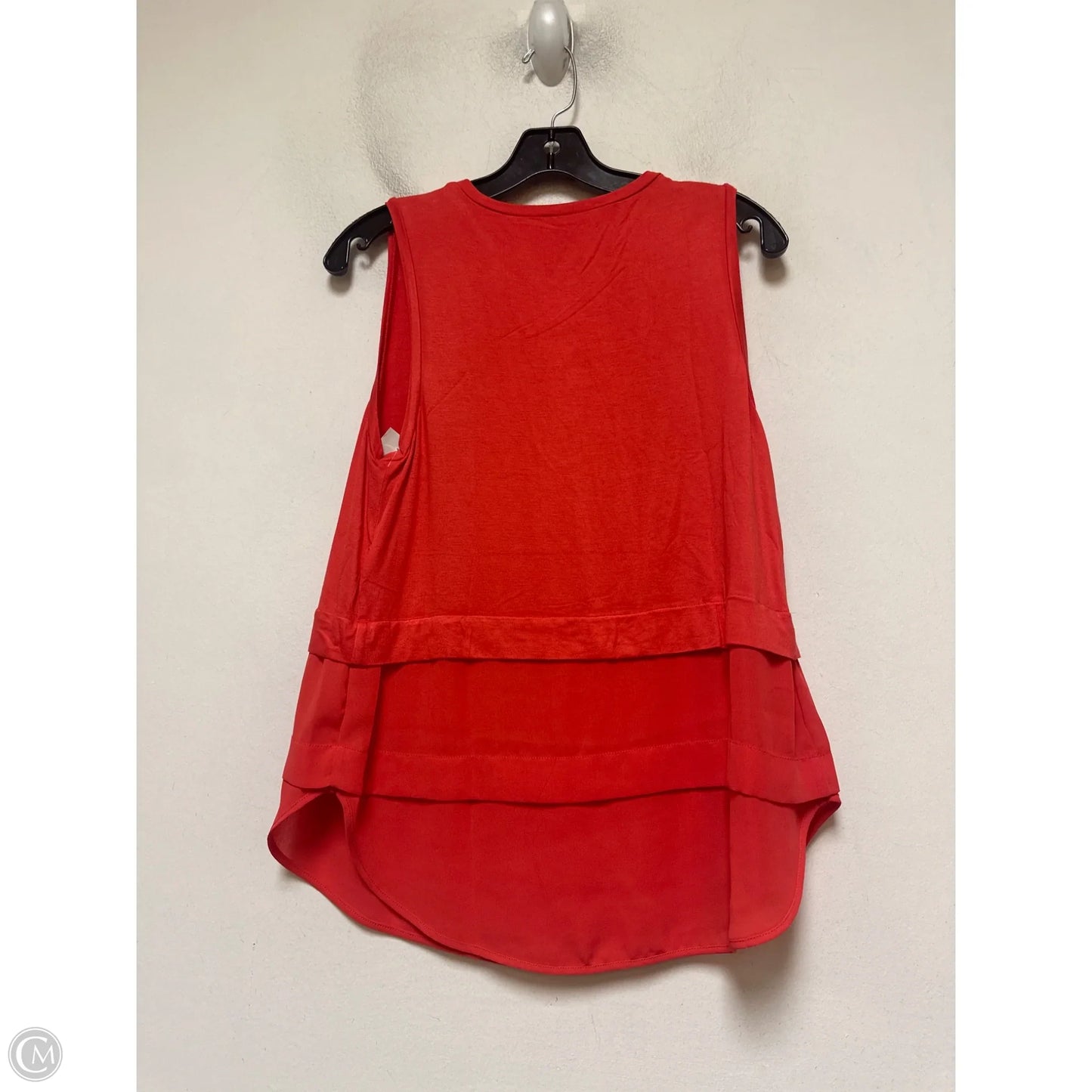 Top Sleeveless By Michael By Michael Kors In Orange, Size: S