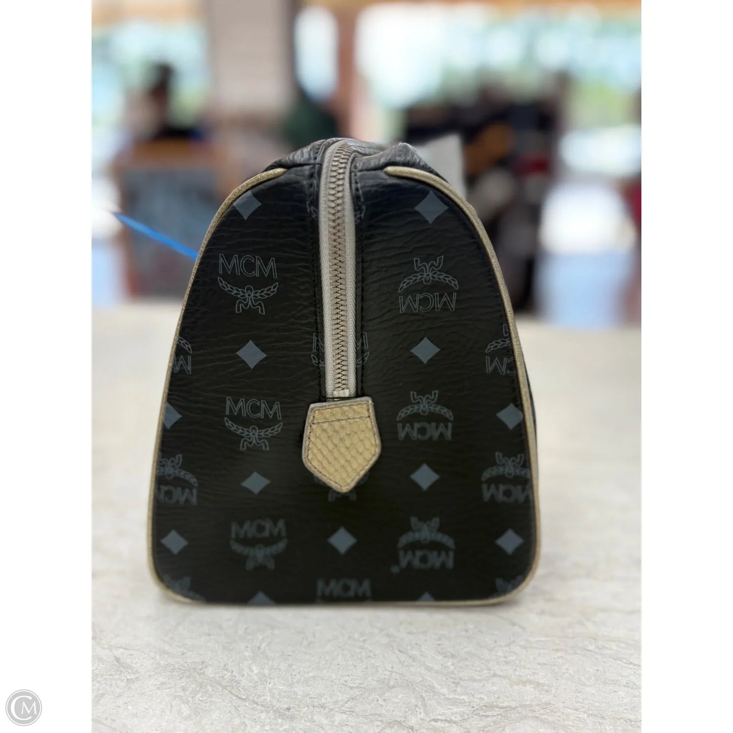 Handbag Luxury Designer By Mcm, Size: Large