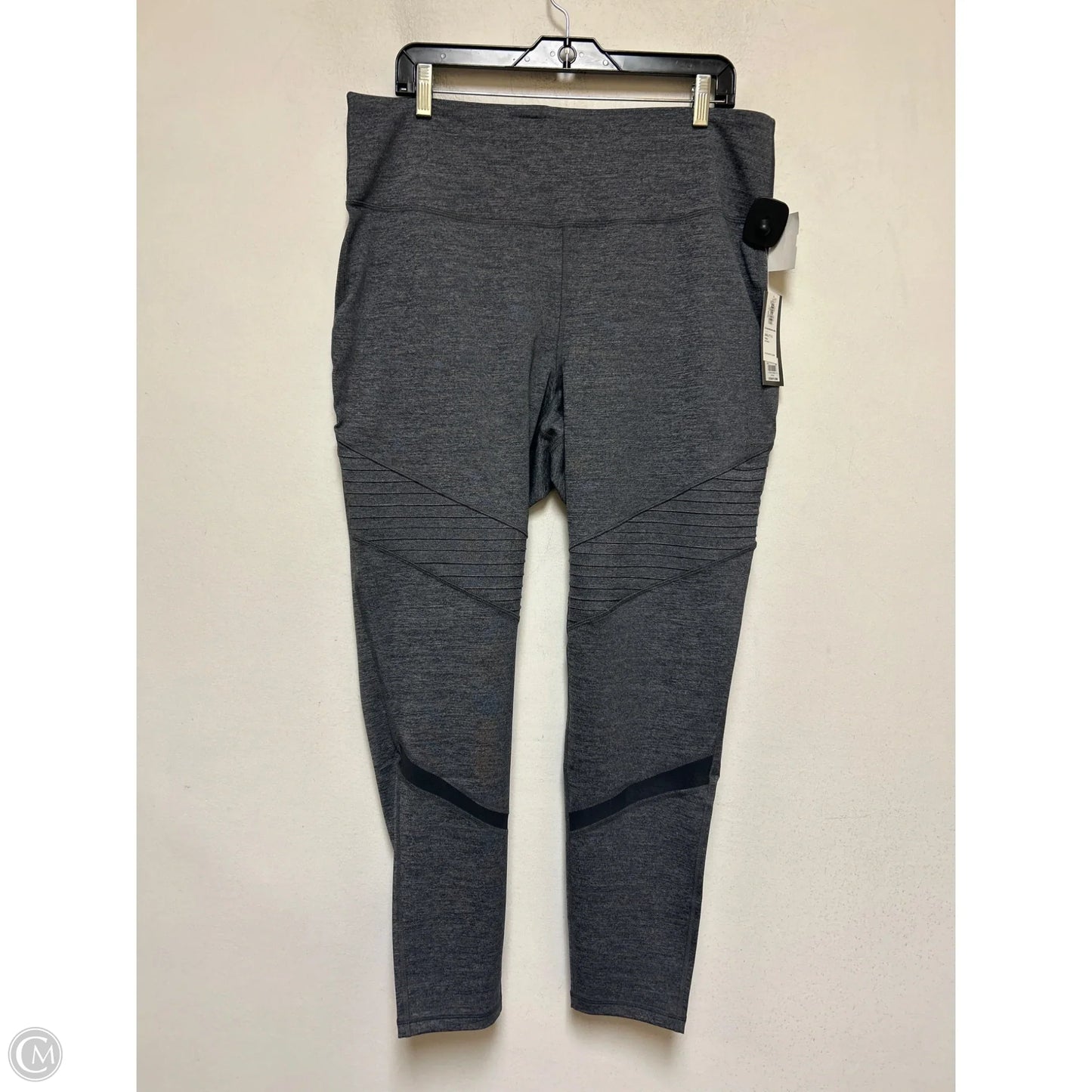 Athletic Leggings By Old Navy In Grey, Size: Xxl