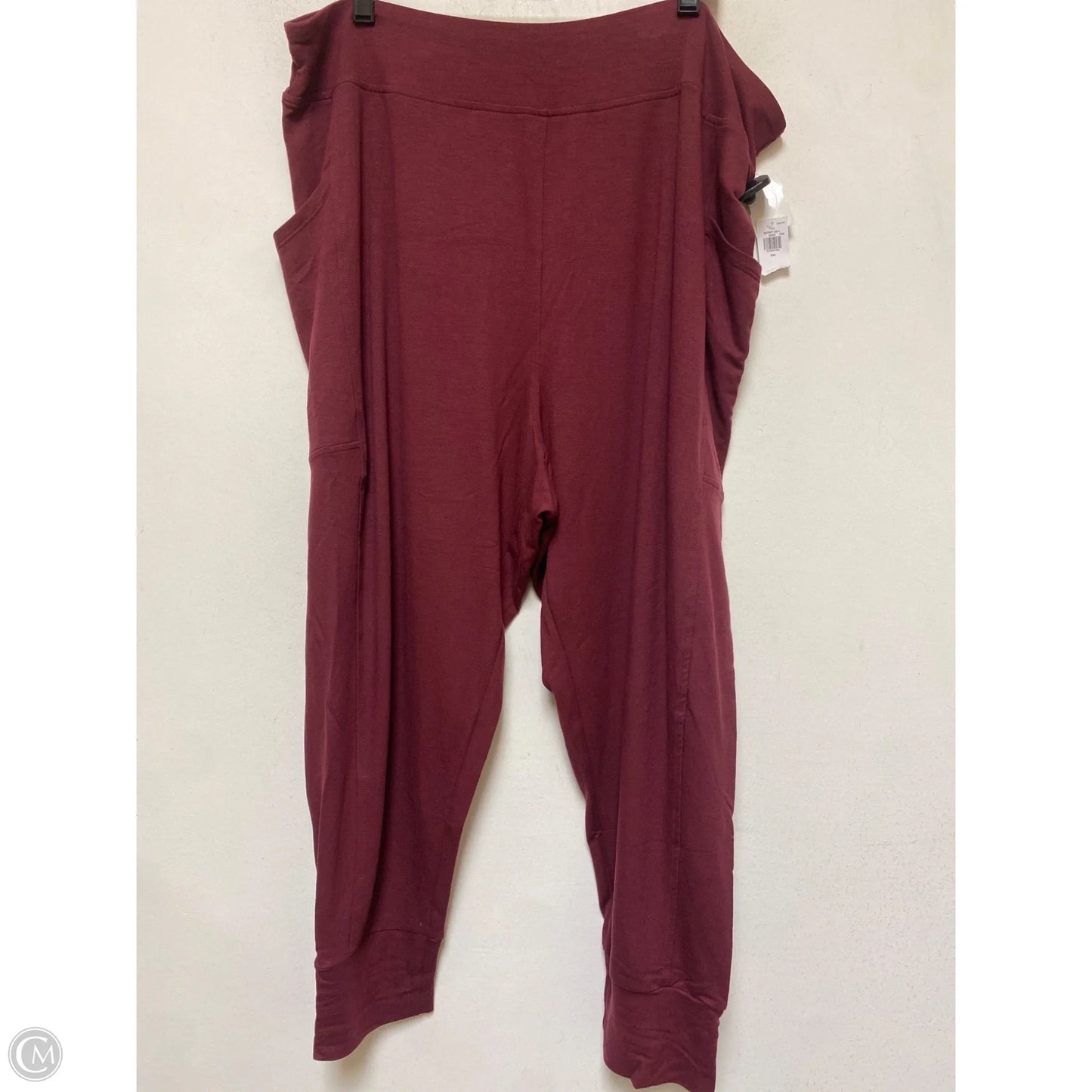 Athletic Leggings By Old Navy In Red, Size: Xxl