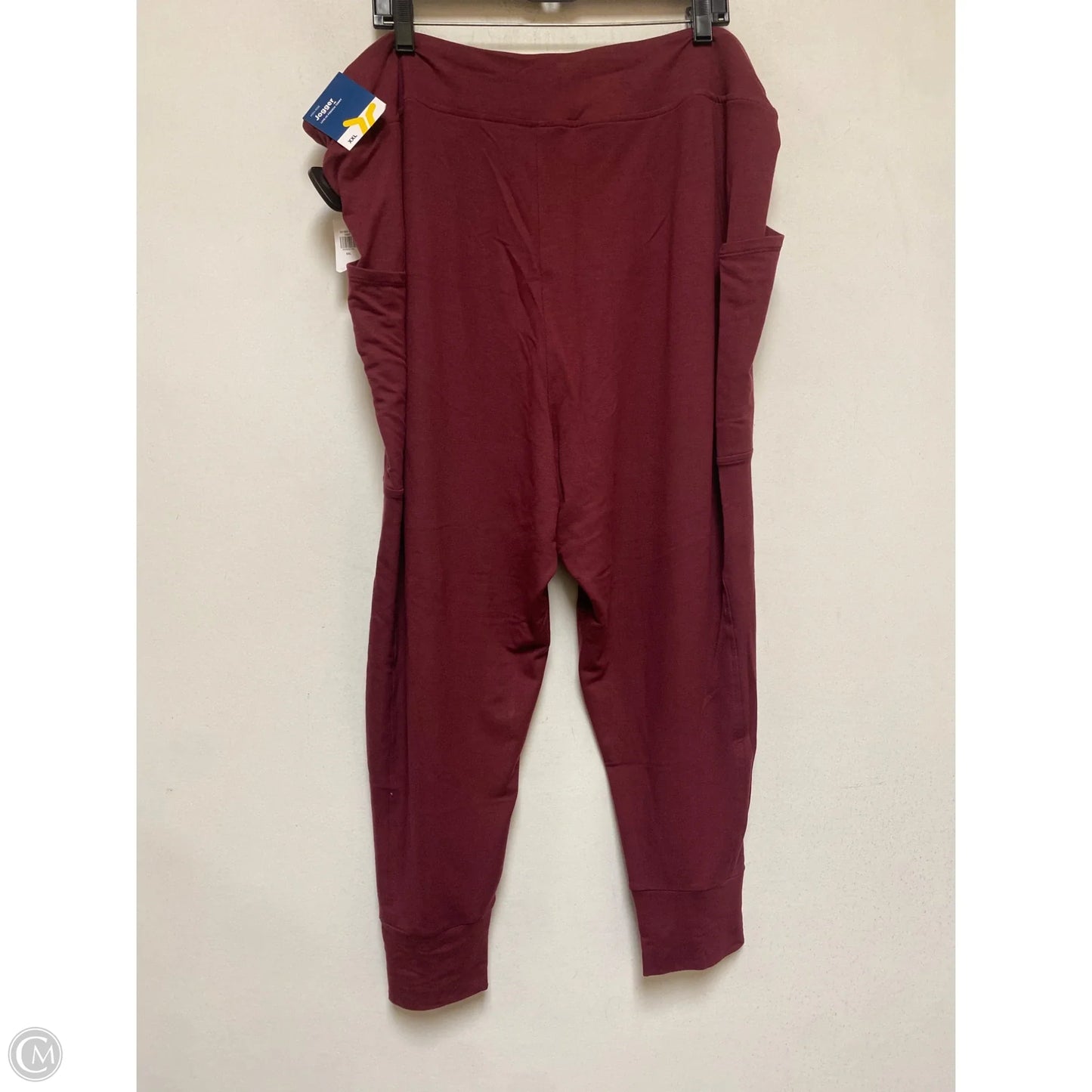 Athletic Leggings By Old Navy In Red, Size: Xxl