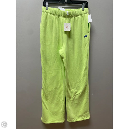 Athletic Pants By Fabletics In Green, Size: M