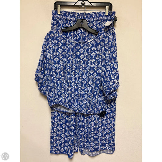 Pants Set 2pc By H&m In Blue & White, Size: 8