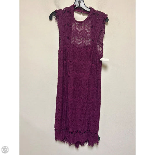 Dress Casual Short By Free People In Purple, Size: L