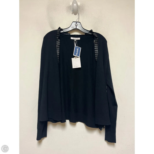 Sweater Cardigan By Sioni In Black, Size: L
