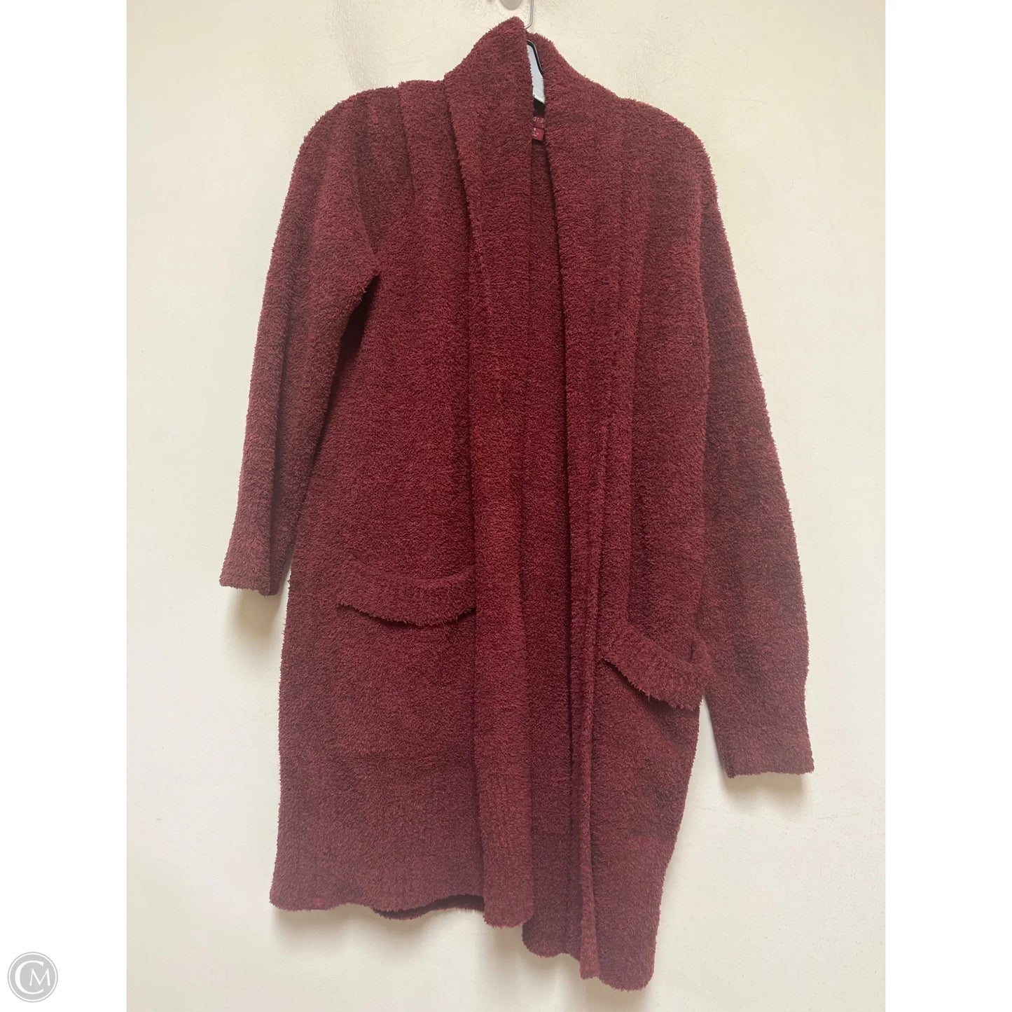 Sweater Cardigan By Barefoot Dreams In Red, Size: S