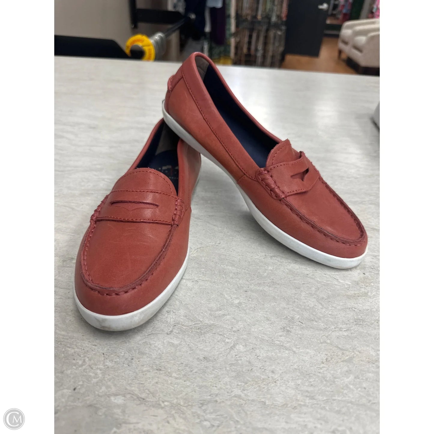 Shoes Flats By Cole-haan In Red, Size: 7.5