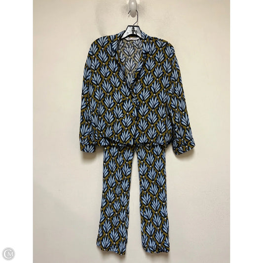 Pants Set 2pc By Zara In Blue & Green, Size: 2