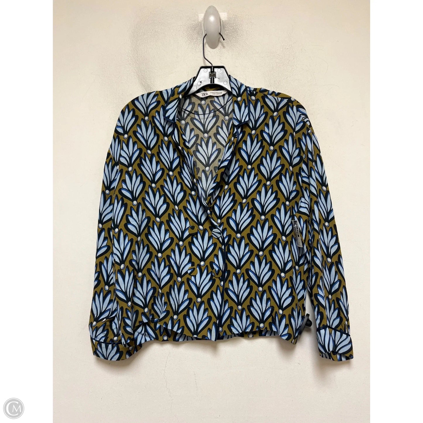 Pants Set 2pc By Zara In Blue & Green, Size: 2