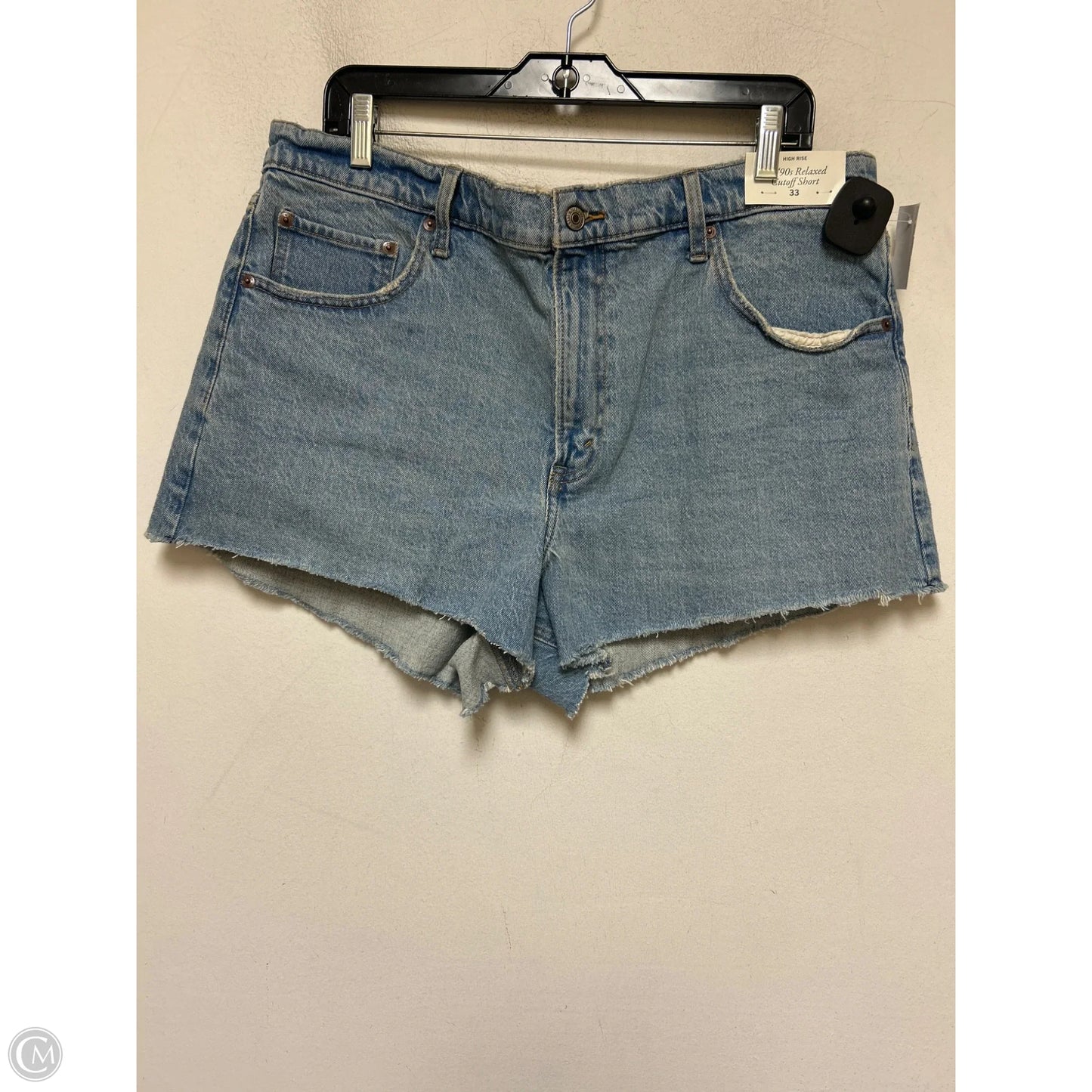 Shorts By Abercrombie And Fitch In Blue Denim, Size: 16