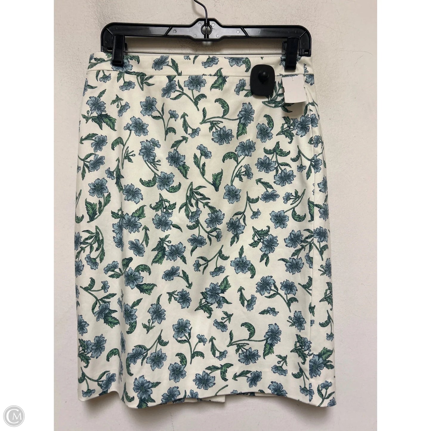 Skirt Mini & Short By J. Crew In Blue & White, Size: 6
