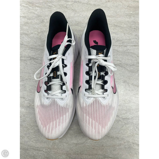 Shoes Athletic By Nike In Pink & White, Size: 12