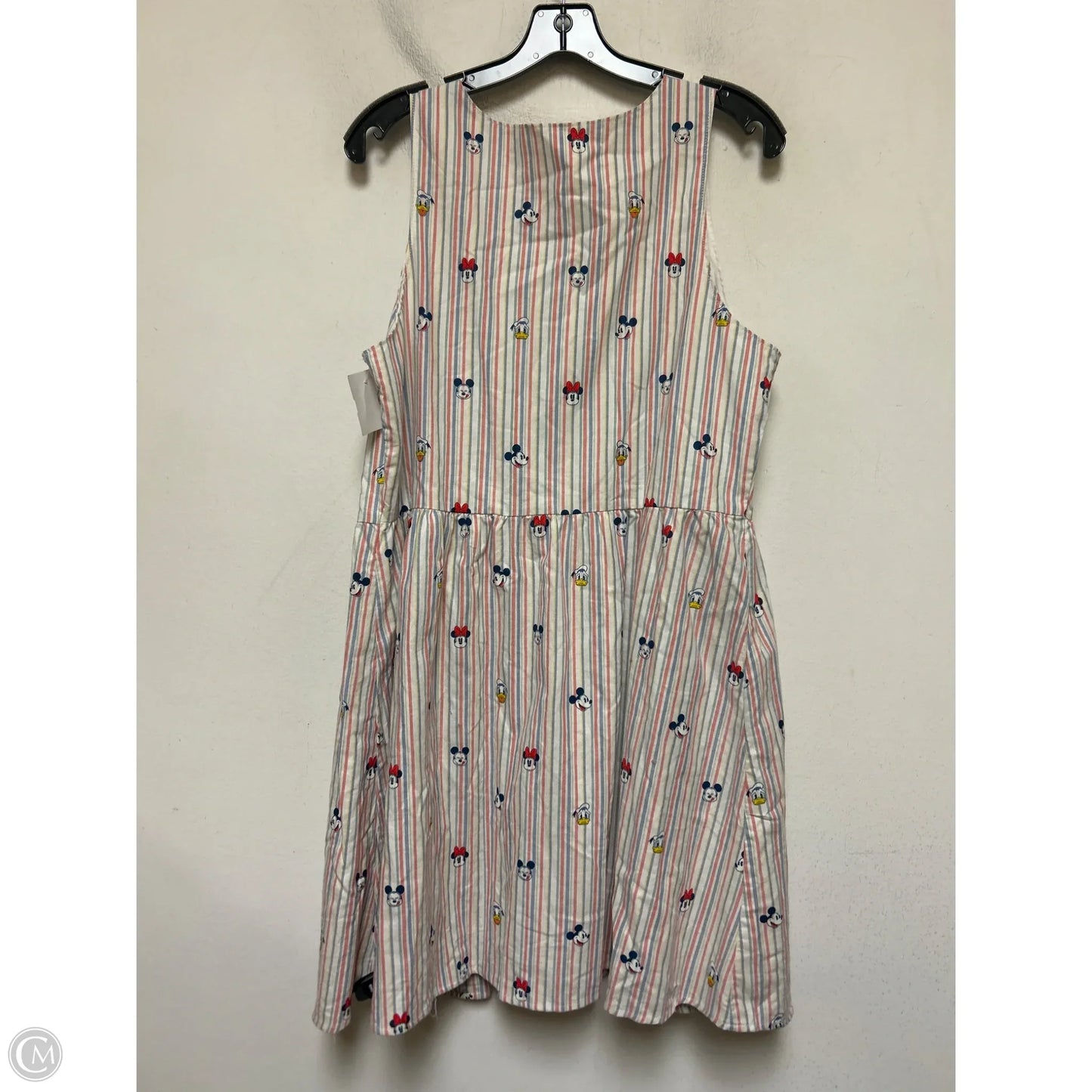 Dress Casual Short By Disney Store In Striped Pattern, Size: L