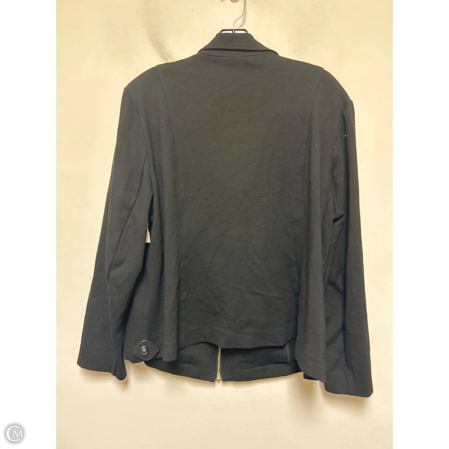 Blazer By Anne Klein In Black, Size: 2x
