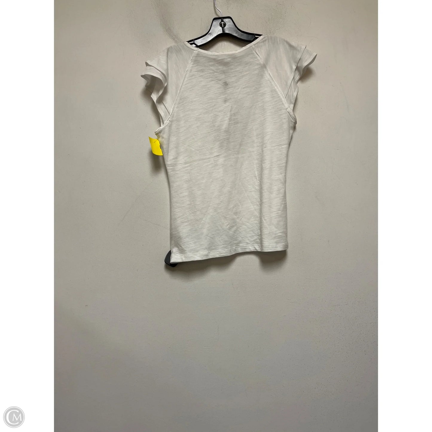 Top Short Sleeve Basic By Catherine Malandrino In White, Size: S