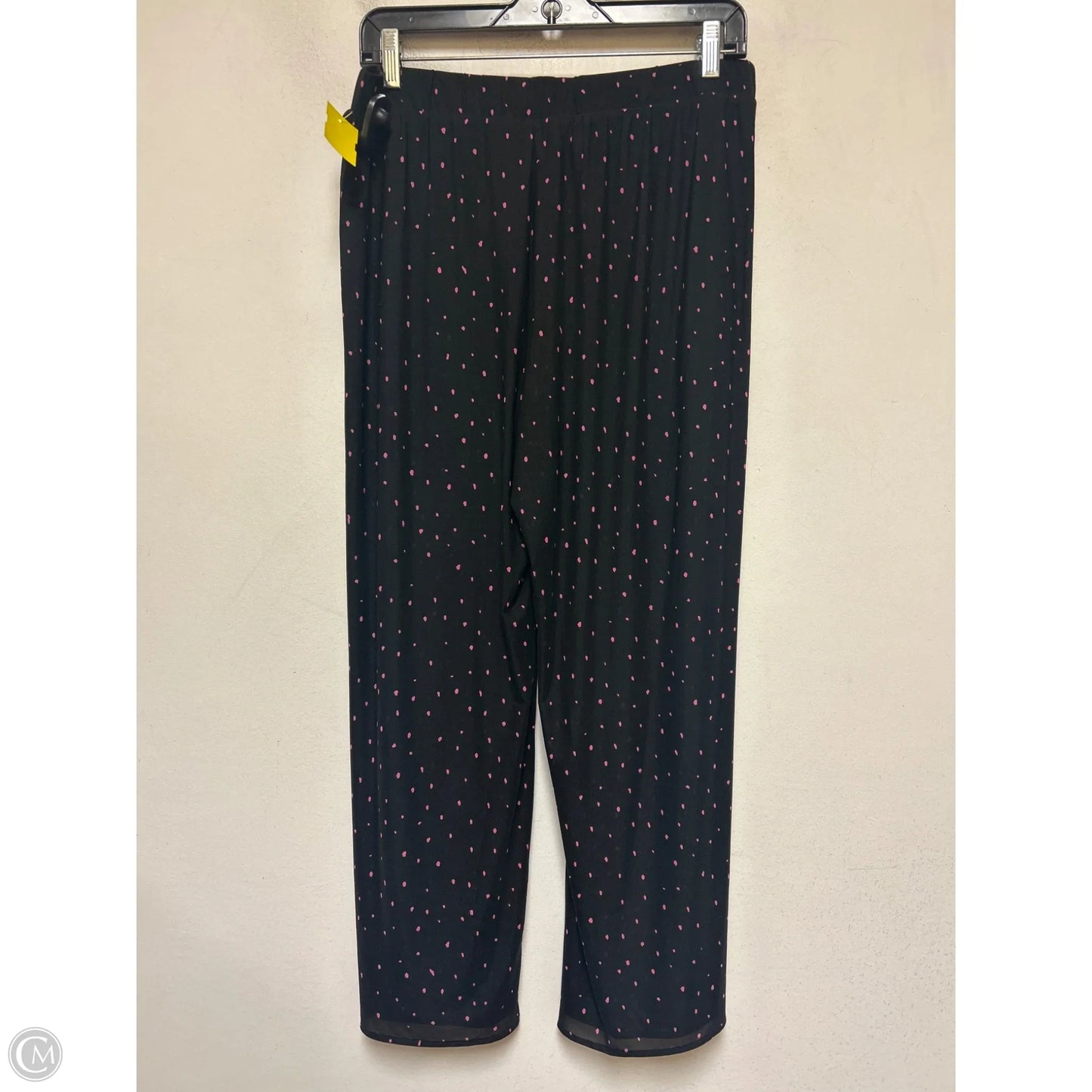 Pants Set 2pc By Cabi In Black & Pink, Size: M