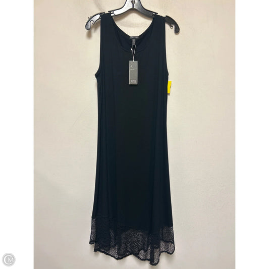 Dress Casual Midi By Eileen Fisher In Black, Size: L
