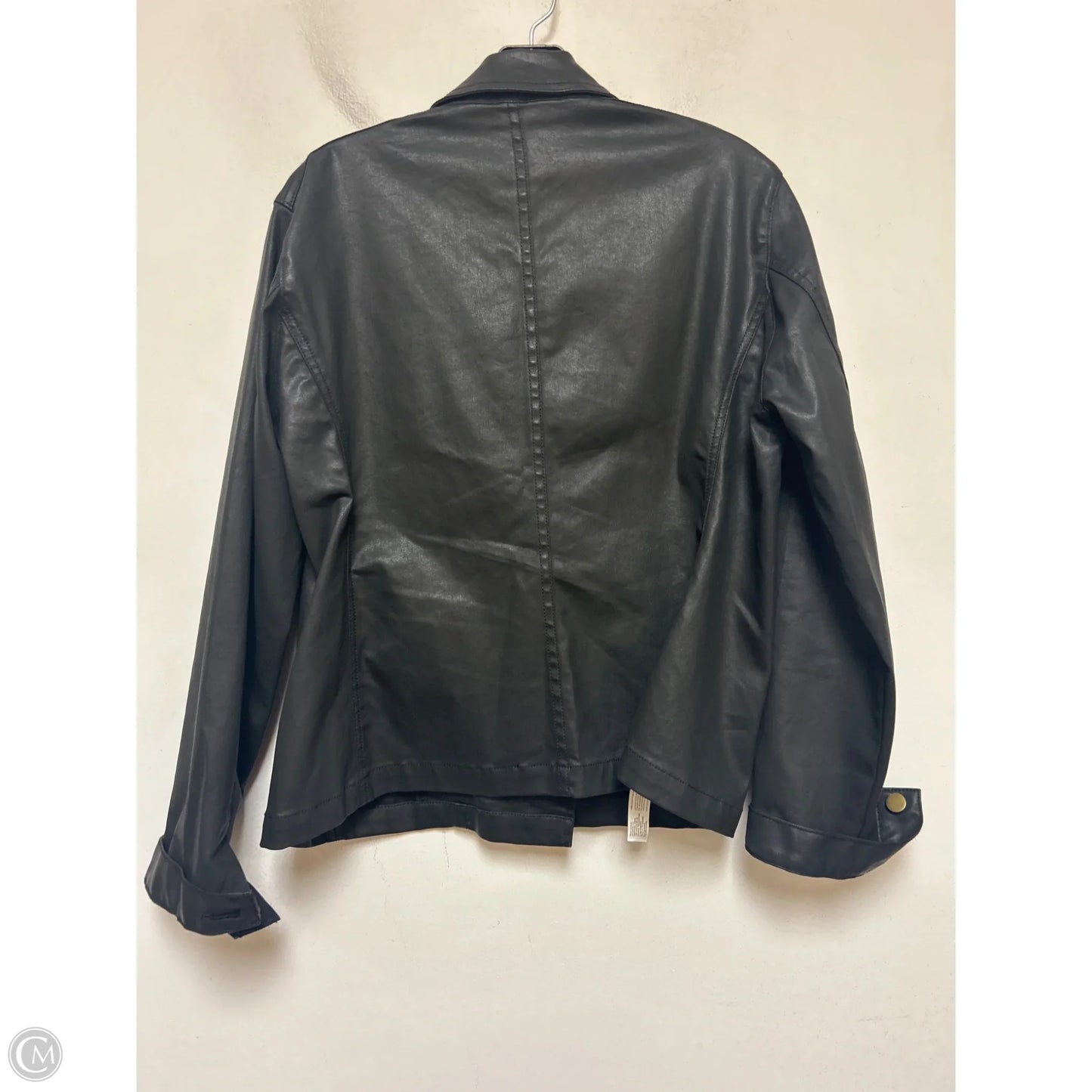Jacket Other By Eileen Fisher In Black, Size: L