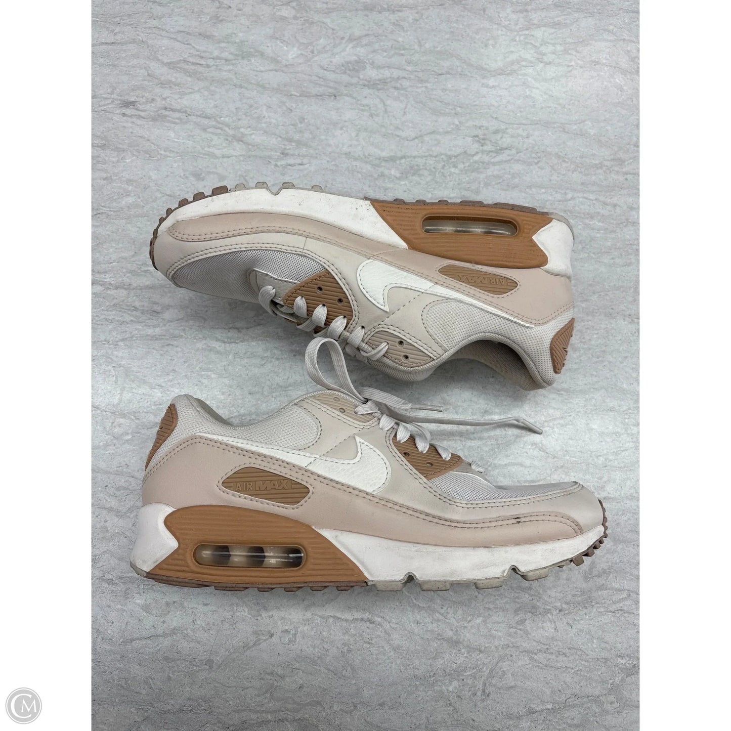 Shoes Athletic By Nike In Brown & Tan, Size: 10