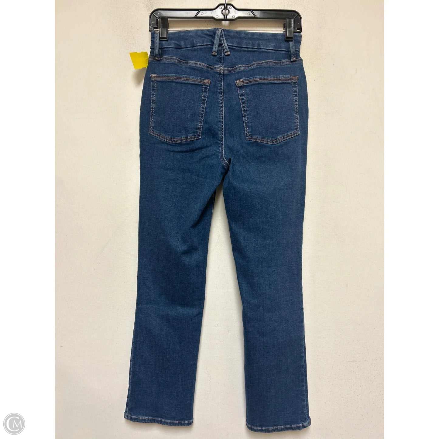 Jeans Skinny By Good American In Blue Denim, Size: 6