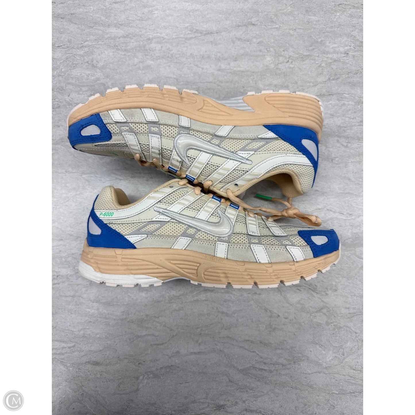 Shoes Athletic By Nike In Blue & Cream, Size: 9.5