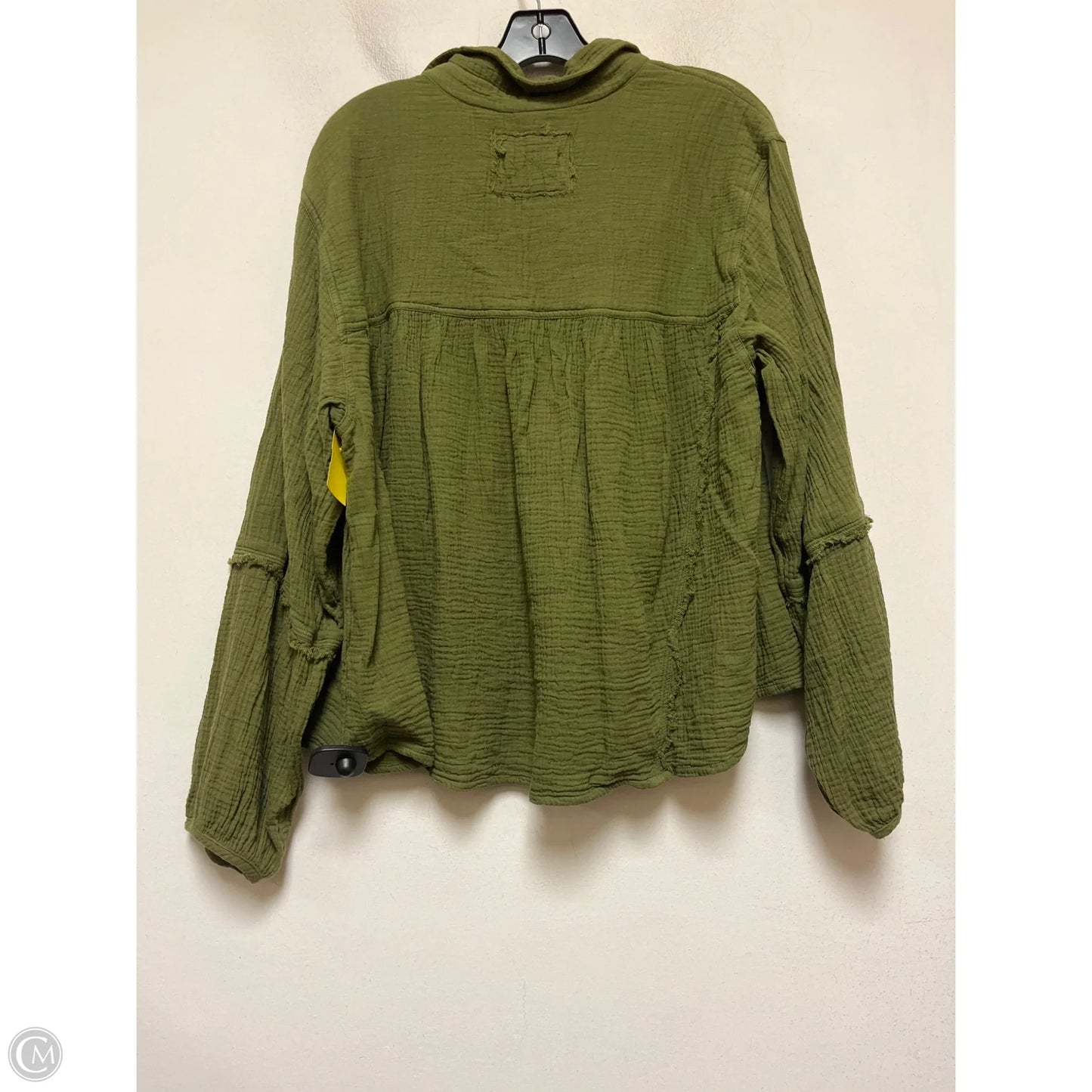 Top Long Sleeve By We The Free In Green, Size: L