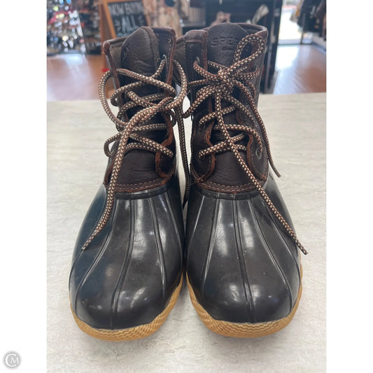 Boots Rain By Sperry In Brown, Size: 9