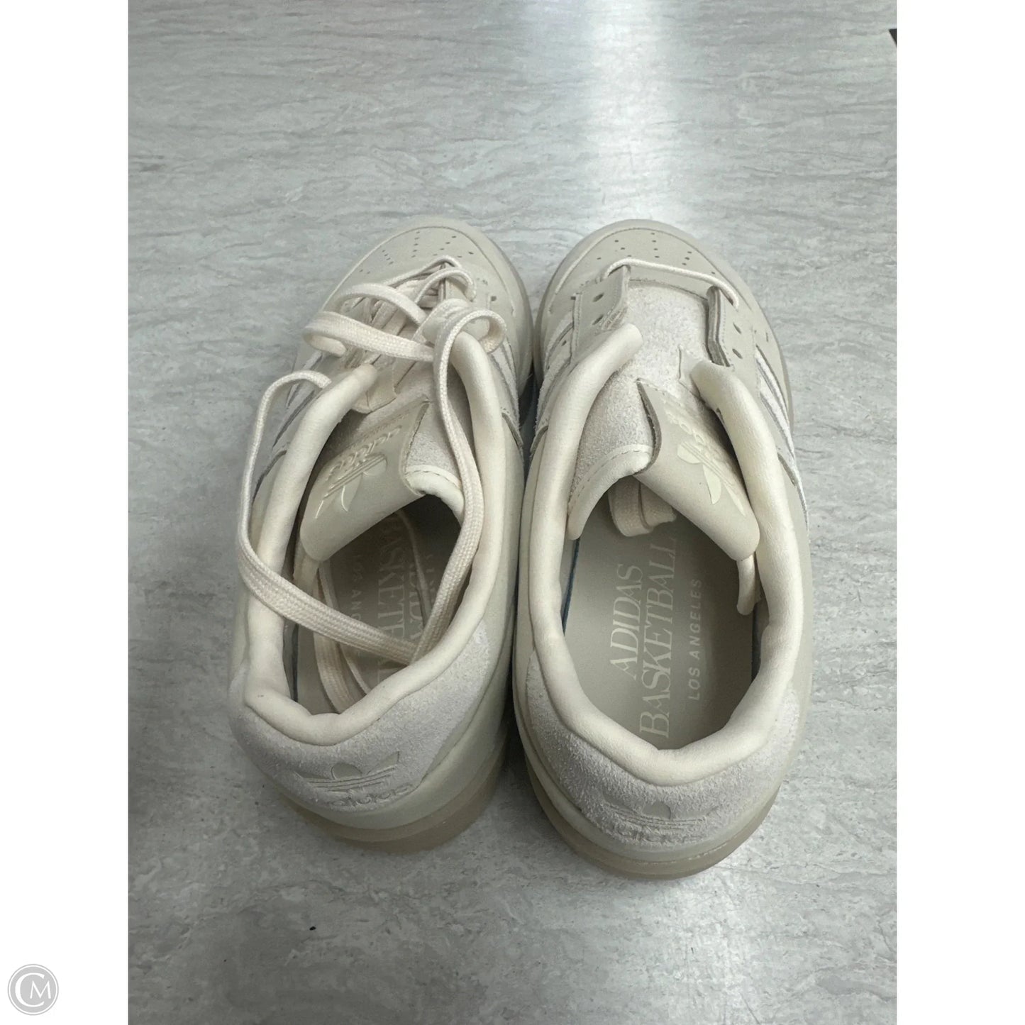 Shoes Sneakers By Adidas In Tan, Size: 8
