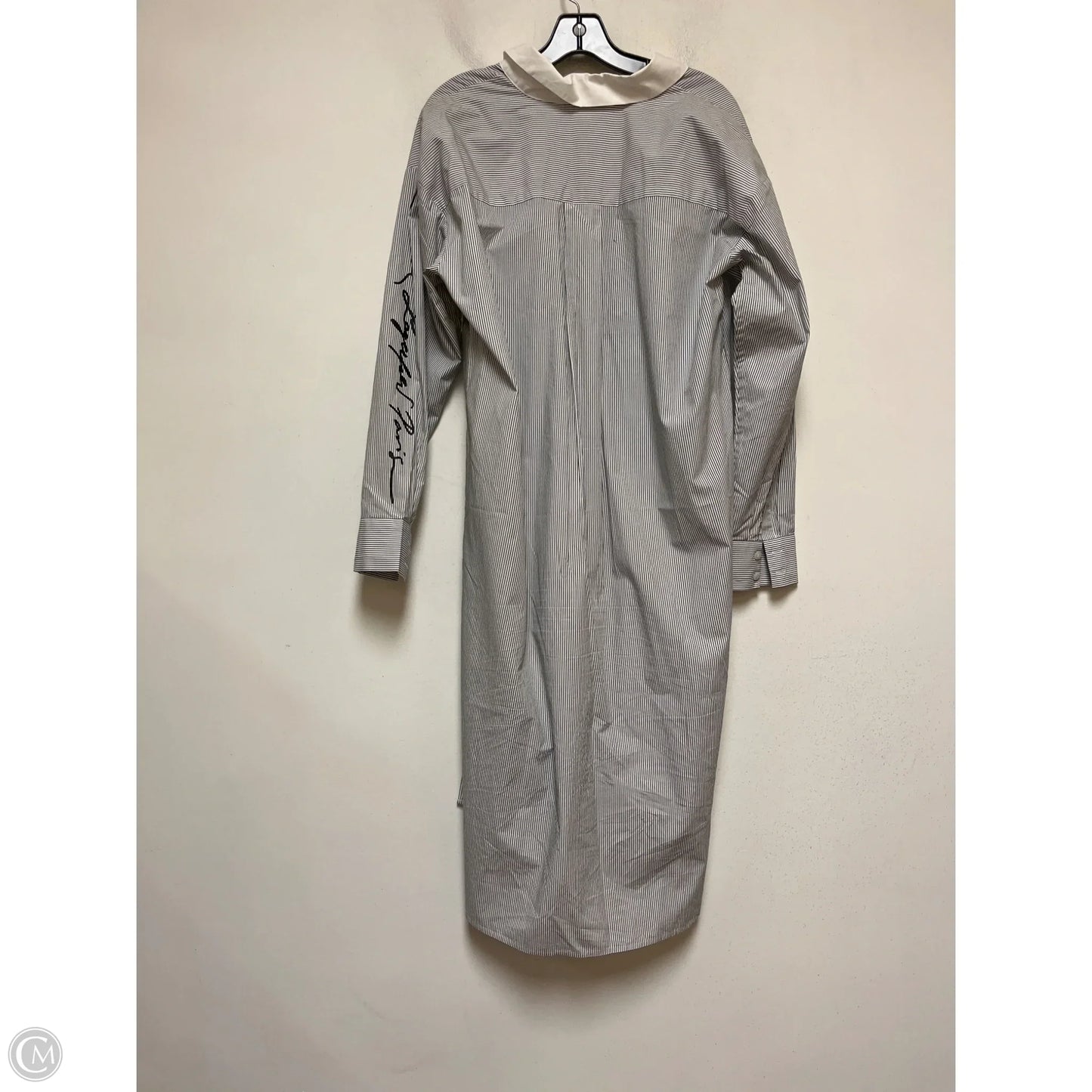 Dress Designer By Karl Lagerfeld In Striped Pattern, Size: M