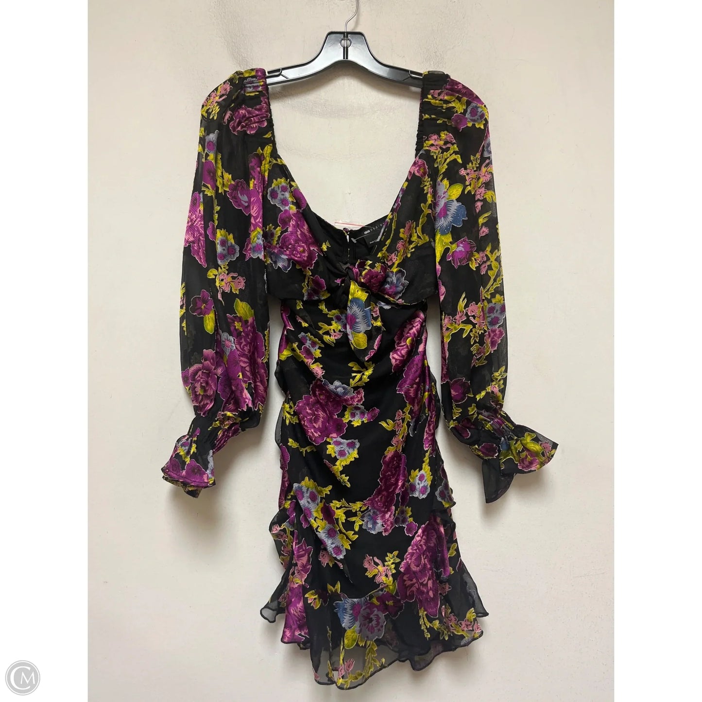 Dress Casual Short By Asos In Floral Print, Size: Xs