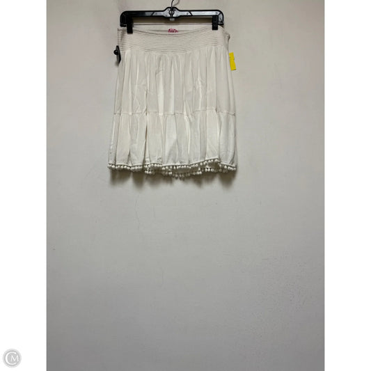 Skirt Designer By Lilly Pulitzer In White, Size: 12