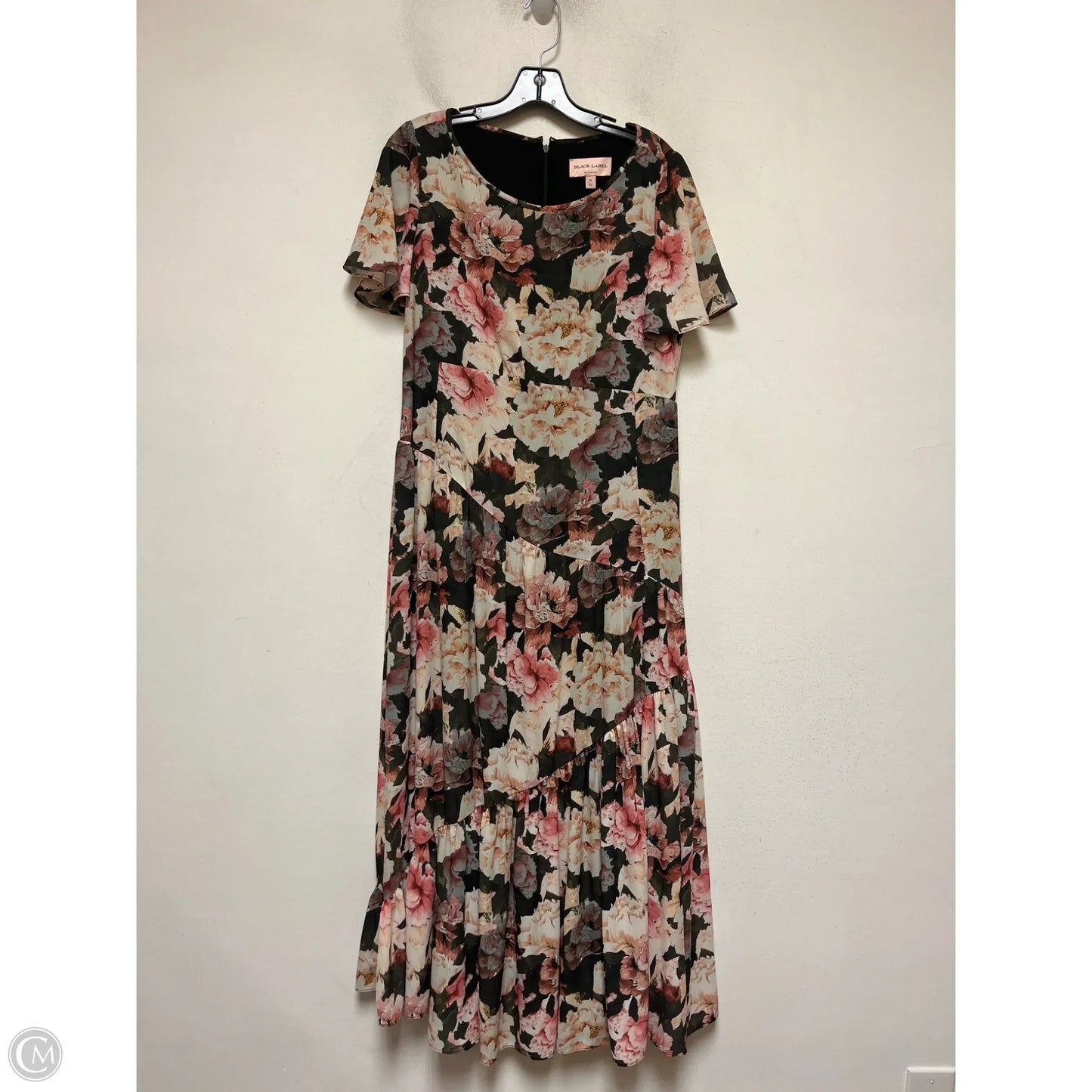 Dress Casual Maxi By Black Label In Floral Print, Size: S
