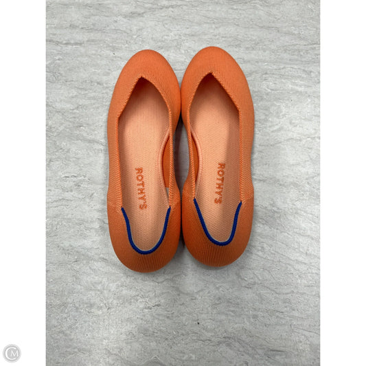 Shoes Flats By Rothys In Orange, Size: 8