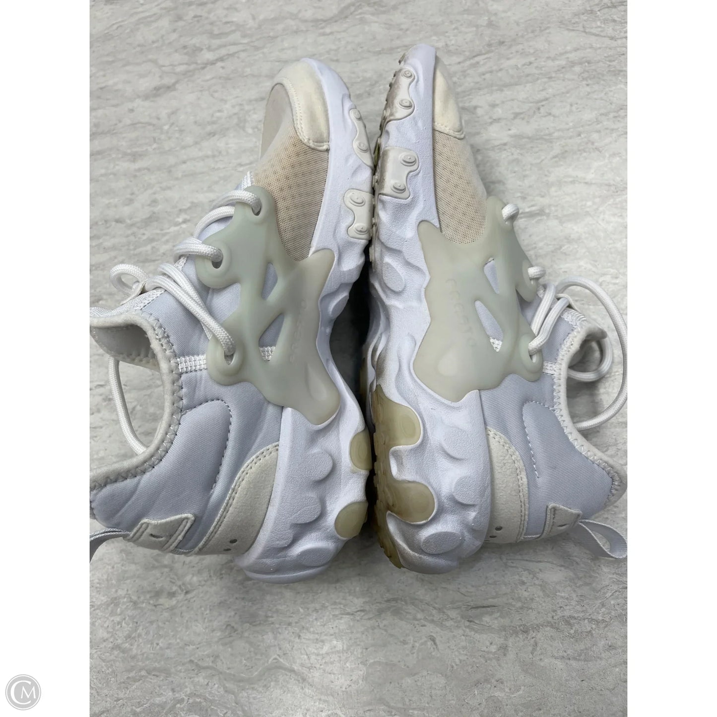 Shoes Athletic By Nike In White, Size: 8.5