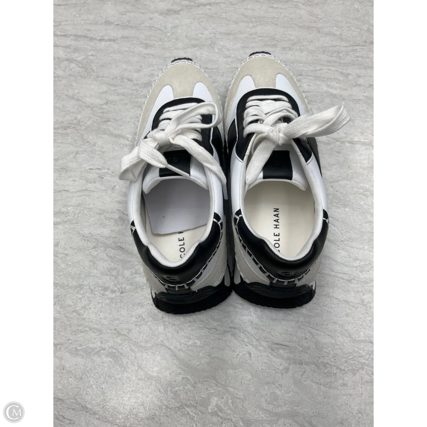 Shoes Sneakers By Cole-haan In Black & White, Size: 8