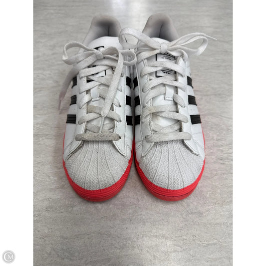 Shoes Sneakers By Adidas In Black & White, Size: 6