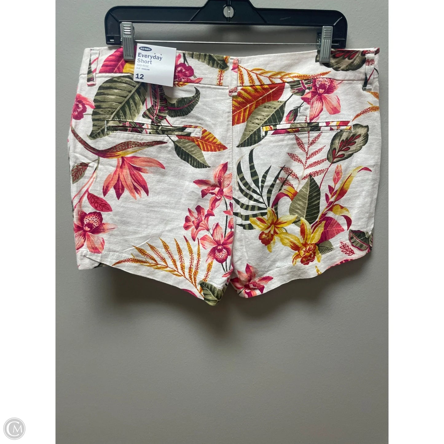 Shorts By Old Navy In Tropical Print, Size: 12